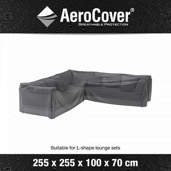 Ochranný obal na rohovou sedačku 7941 Aerocover 255x255x100 v.70 cm
