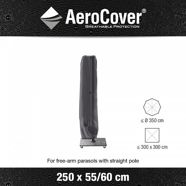 Ochranný obal na slunečník boční 7970 Aerocover 250x55/60 cm