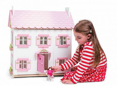 Dřevěný domeček pro panenky SOPHIA