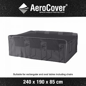 Ochranný obal na jedálenský set obdĺžnik 7916 Aerocover 240x190x85 cm