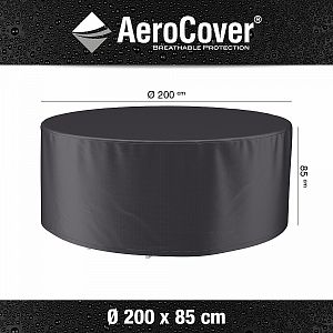 Ochranný obal na jedálenský set okrúhly 7912 Aerocover Ø200x85 cm