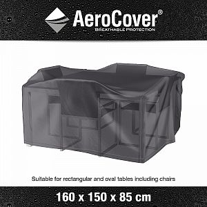 Ochranný obal na jedálenský set štvorec 7914 Aerocover 160x150x85 cm