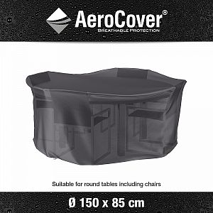 Ochranný obal na jídelní set kulatý 7911 Aerocover Ø150x85 cm