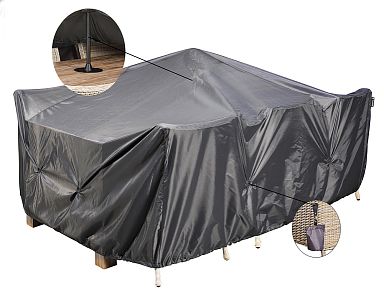 Ochranný obal na jídelní set kulatý 7919 Aerocover Ø250x85 cm