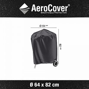 Ochranný obal na kotlíkový gril 7872 Aerocover Ø64x82 cm