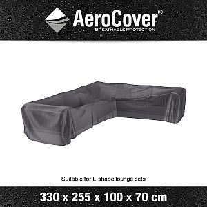 Ochranný obal na rohovou sedačku 7947 Aerocover 330x255x100 v.70 cm pravý roh