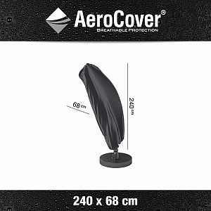 Ochranný obal na slnečník bočný zahnutý 7971 Aerocover 240x68 cm