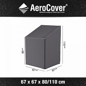 Ochranný obal na stohovatelné židle 7962 Aerocover 67x67x80/110 cm