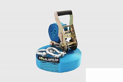 Slackline set YOGA 12 m, šíře 35 mm VÝPRODEJ