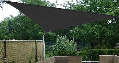 Stínící plachta - trojúhelník pravoúhlý 5 x 5 x 7,1 m (slunečník)