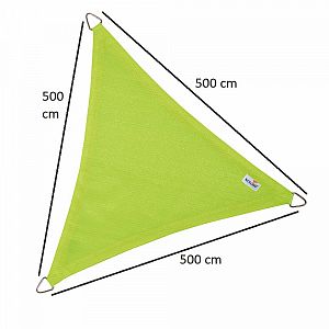 Tieniaca plachta - trojuholník rovnostranný 5 m (slnečník)
