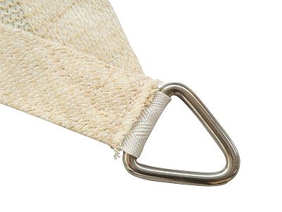 Vadný kus stínící plachta - čtverec 5 m (slunečník) antracit