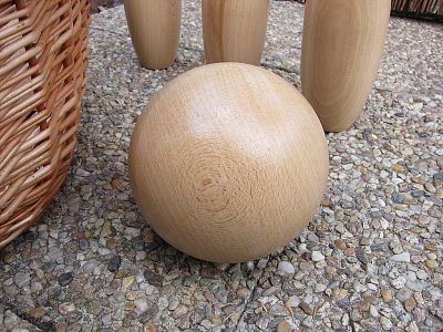 Záhradné kolky drevené 30 cm BOWLING