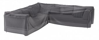 Ochranný obal na zahradní rohovou sedačku 7940 Aerocover 235x235x100 v.70 cm